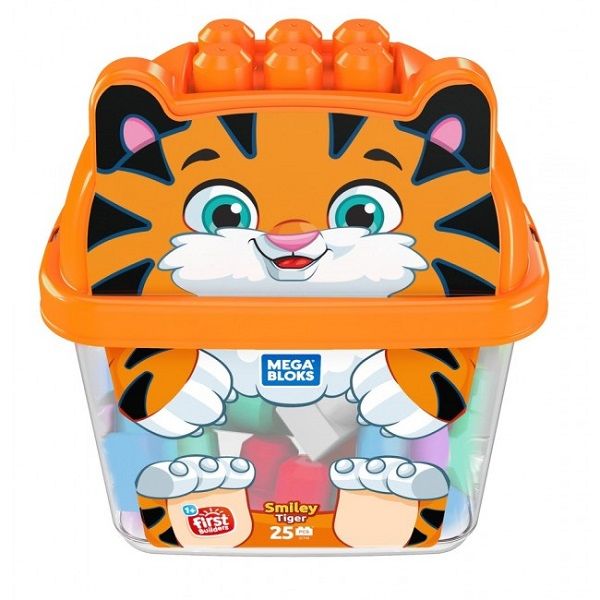 Constructor in container "Animalut" Mega Blocks (25 шт.) GCT46 (1791)