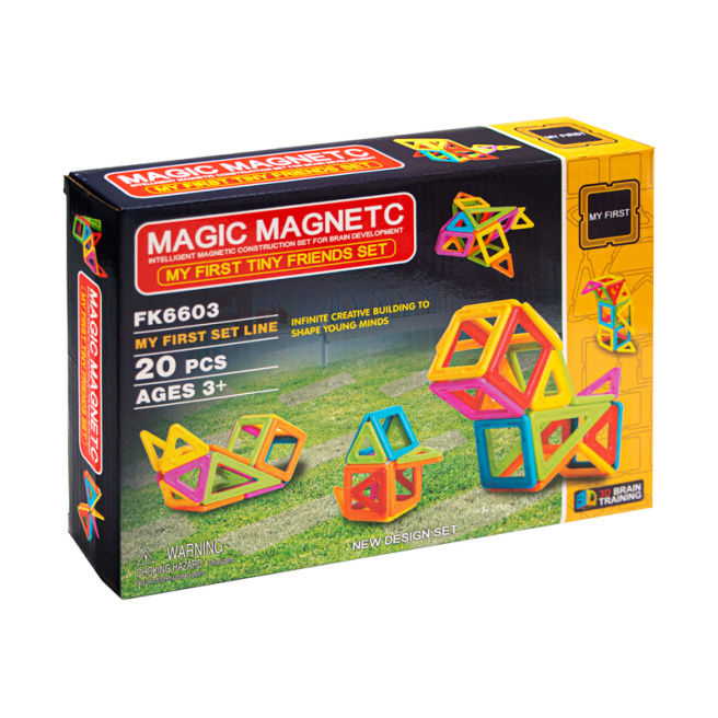 Constructor magnetic (20 buc.) 502022 / 462024 (7685)
