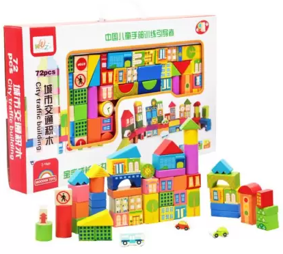 Constructor pt copii City (72 buc.) 167680 (612)