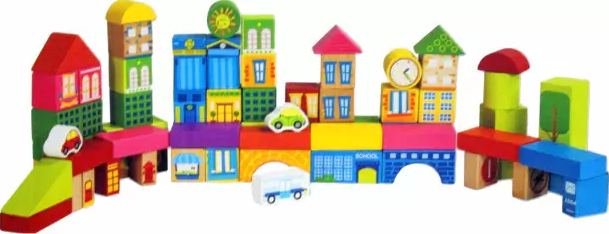 Constructor pt copii City (72 buc.) 167680 (612)