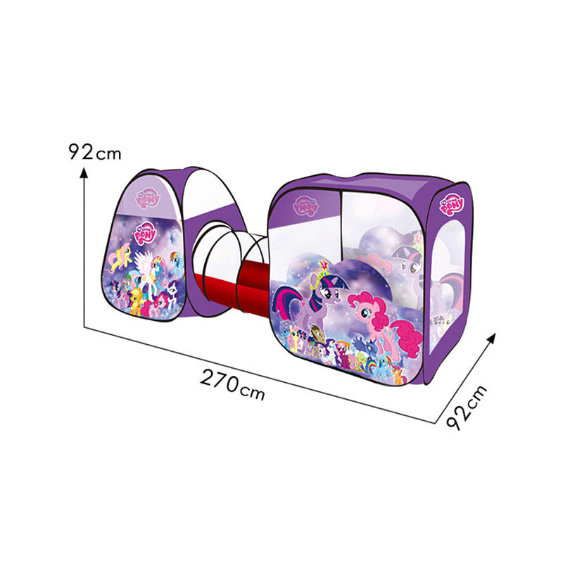 Cort cu tunel pt copii 270х92х92 cm Unicorn 200291243 (94)