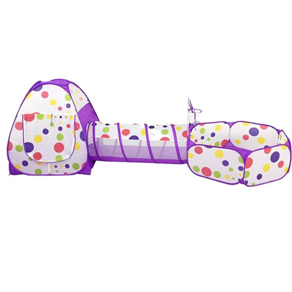 Cort cu tunel pt copii 310х120х95 cm 516-5 (7239)