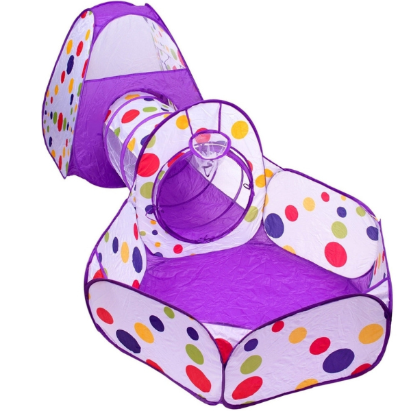 Cort cu tunel pt copii 310х120х95 cm 516-5 (7239)