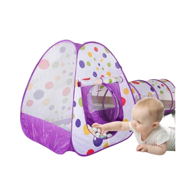 Cort cu tunel pt copii 310х120х95 cm 516-5 (7239)