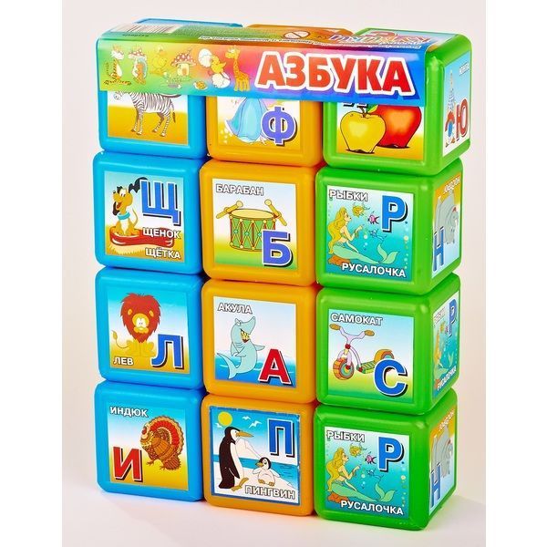 Cuburi "ABC" (12 buc.) 30094 (9820)