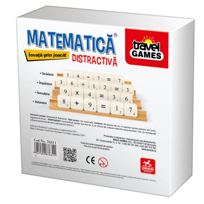 Joc de masa "Matematica distractiva" (RO) 46396 (10341)