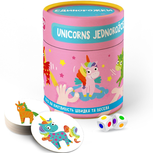 Joc de viteza si reactie "Dinozauri" / "Unicorni" 3002 (11065)