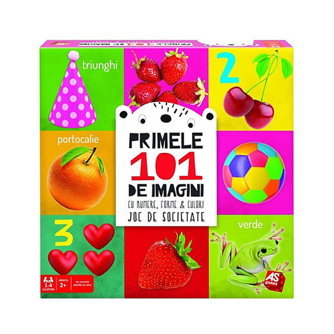 Joc educativ "Primele 101 numere, forme si culori" (RO) 50837 (10121)