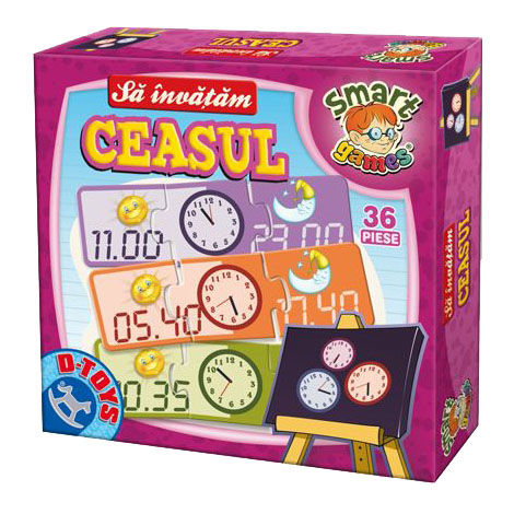 Joc educativ "Sa invatam ceasul" (RO) 41971 (6825)