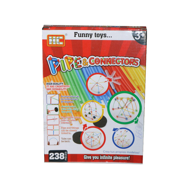 Joc-constructor "Pipe&Connectors" (238 buc.) 224-099 (8333)