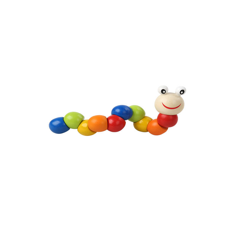 Игрушка из дерева "Гусеница" 237-1534 (11032)