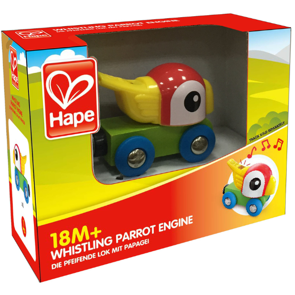Jucarie educationala "Locomotiva - papagalul care fluiera" 3808 (9893)