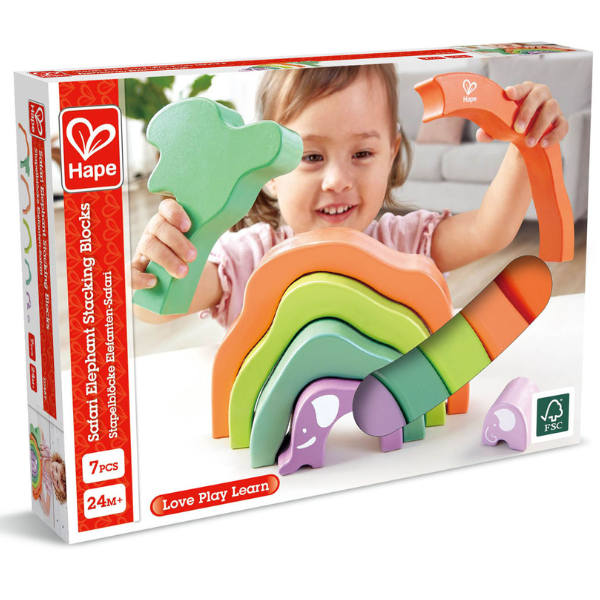 Jucarie educationala 3-in-1 "In safari cu elefantii" 0489 (10100)