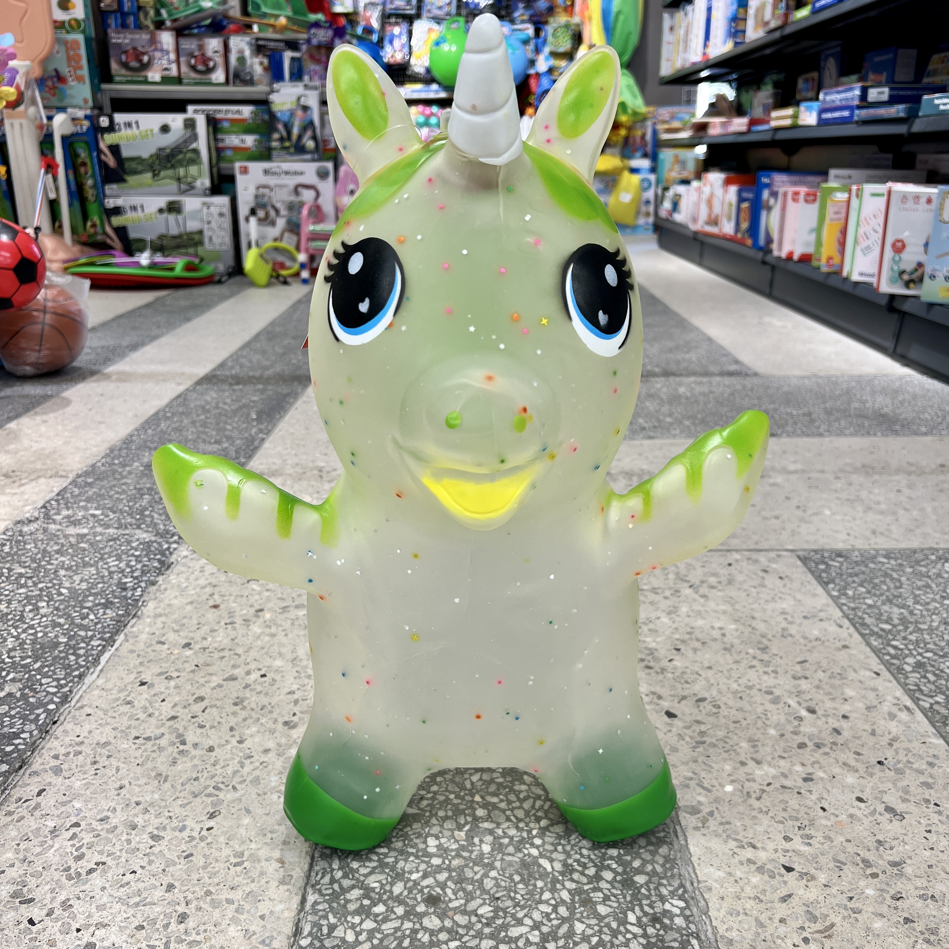 Jucarie gonflabila de sarit "Catelus" / "Unicorn" 237-1518 / 63788 (11090)