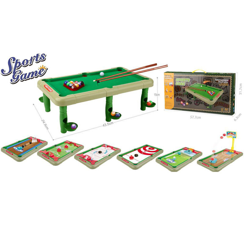 Masa de joc pt copii 7-in-1 "Biliard" 289685 4059 (3538)