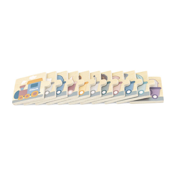 Puzzle din lemn "Numere si animale" 44071 (7995)