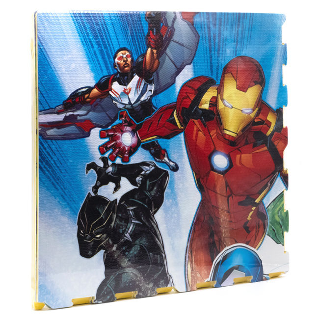 Saltea puzzle cu desene animate (4 buc.) 61x61 cm 15465 (6746)