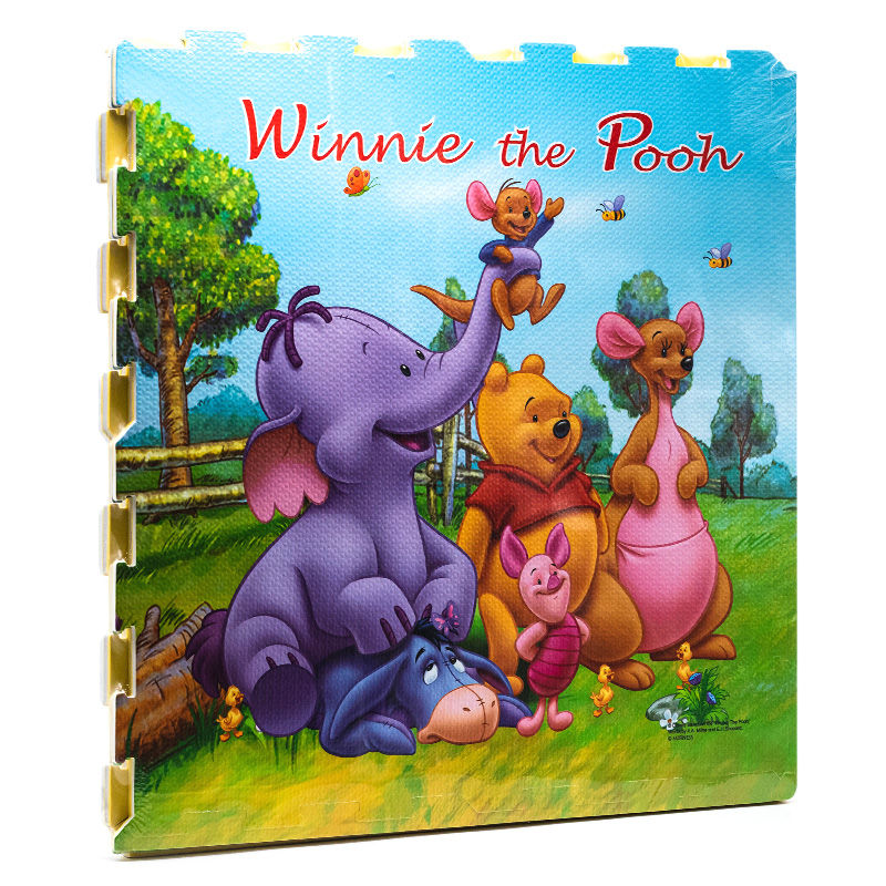 Saltea puzzle cu desene animate (4 buc.) 61x61 cm 15465 (6746)