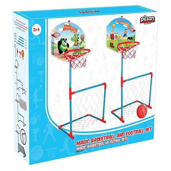 Set "Magic Basketball + Fotbal" 70х80х122 cm 03392 (8503)