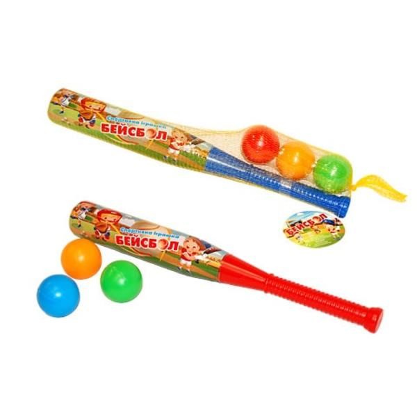 Set baseball (bata cu 3 mingi) 13027 (5695)