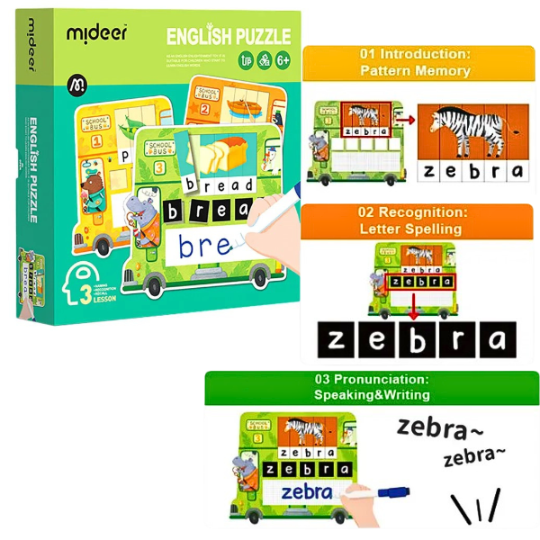 Set de dezvoltare "Invatam a scrie si a citi" (ENG) 2179 (10575)