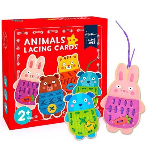 Set de insiruit "Animalute vesele" (4 buc.) 3021 (10584)
