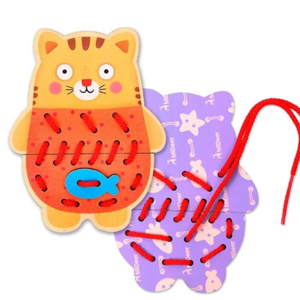 Set de insiruit "Animalute vesele" (4 buc.) 3021 (10584)