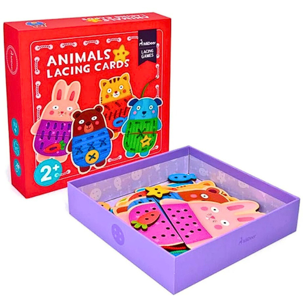 Set de insiruit "Animalute vesele" (4 buc.) 3021 (10584)