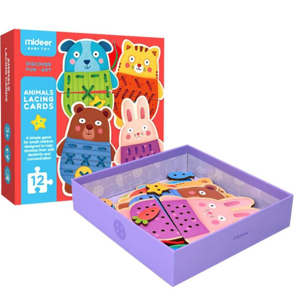 Set de insiruit "Animalute vesele" (4 buc.) 3021 (10584)