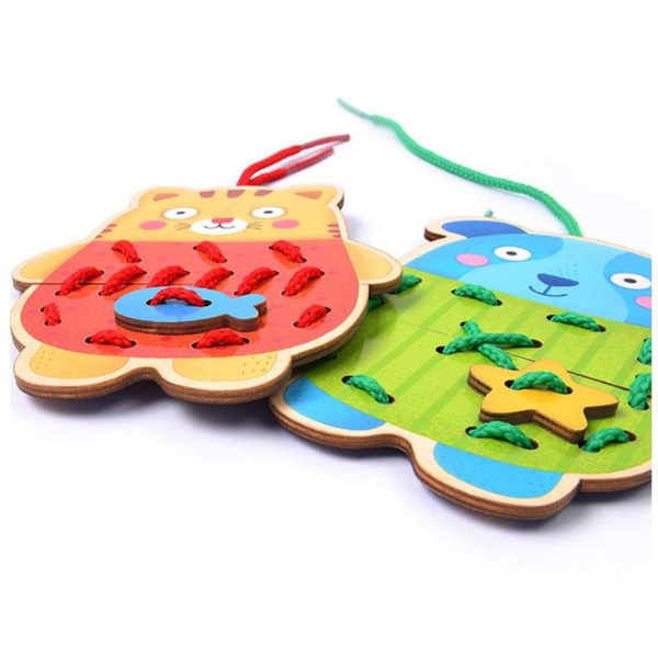 Set de insiruit "Animalute vesele" (4 buc.) 3021 (10584)