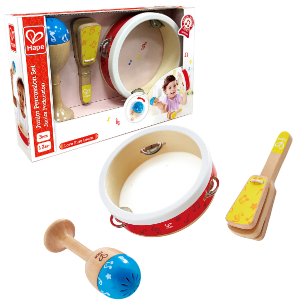 Set de instrumente muzicale din lemn 0615 (11051)