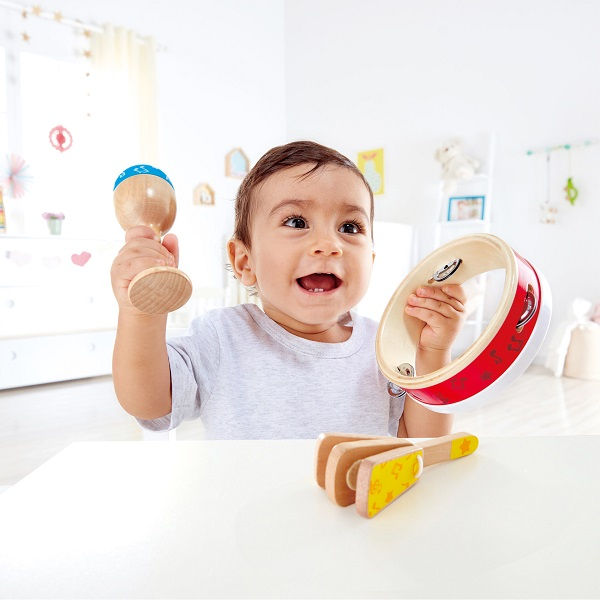 Set de instrumente muzicale din lemn 0615 (11051)