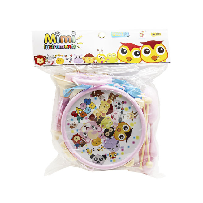 Set instrumente muzicale (fluier, tob,maracase, castaniete,  trompeta) 441/890 (5710)