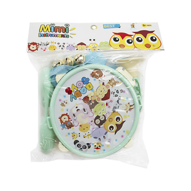 Set instrumente muzicale (fluier, tob,maracase, castaniete,  trompeta) 441/890 (5710)