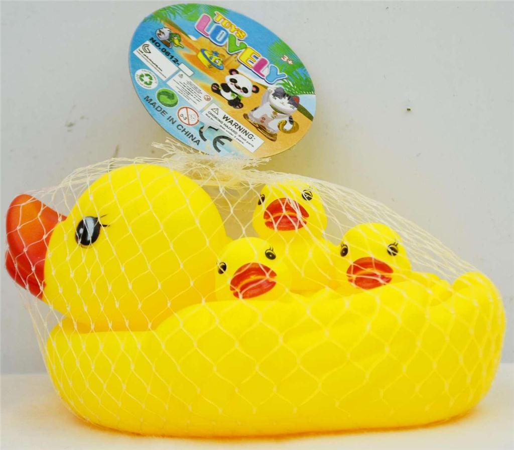 Set jucarii pt baie "Rata" (4 buc.) 50796 / 592170 (9133)