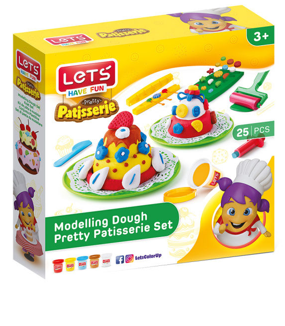Набор массы для лепки "Pretty Patisserie" (25 шт.) 40628 (9814)