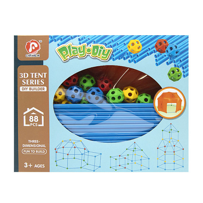 Set pt creare cort de joaca (88 buc.) 712080 (11402)
