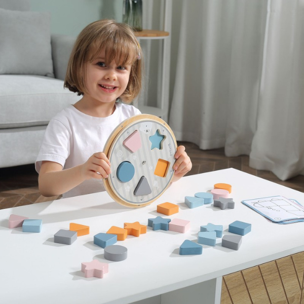 Sorter din lemn "Figuri" 44050 (11053)