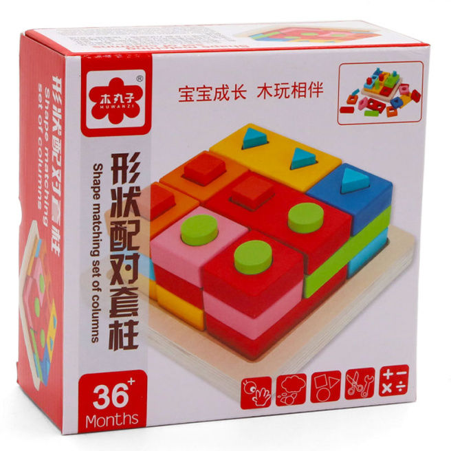 Sorter din lemn "Figurine geometrice" 128634 / 148705 (7766)