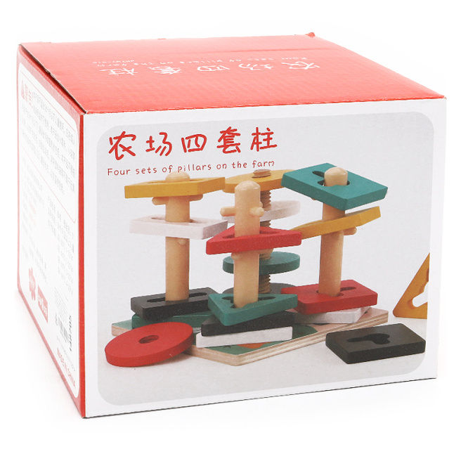 Sorter din lemn "Figurine geometrice" 128634 / 148705 (7766)