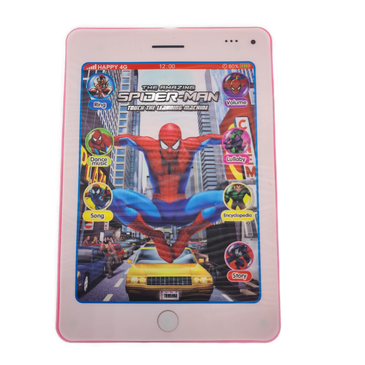 Tabla interactiva cu muzica "Spider Man" 535 (9961)