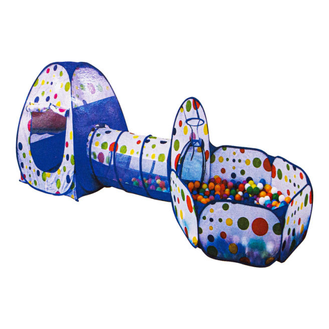 Tunel pt copii "Baloane" 258x90x95 cm 170059 / 183028 (7697)