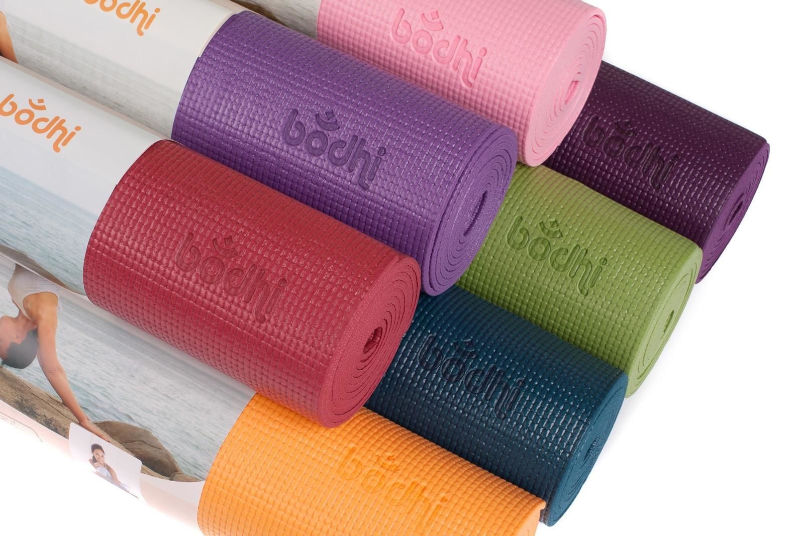 Коврик для йоги 183x60x0.4 см PVC Bodhi Asana 996 (423)