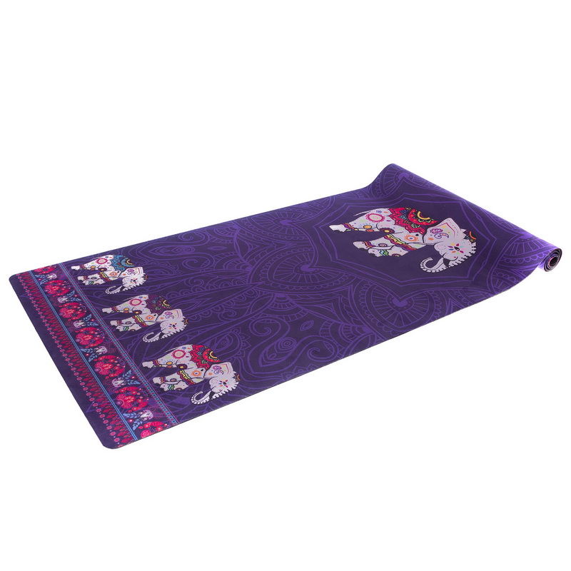 Saltea yoga (piele intoarsa + cauciuc) 183x61x0.3 cm FI-5662 (5731)