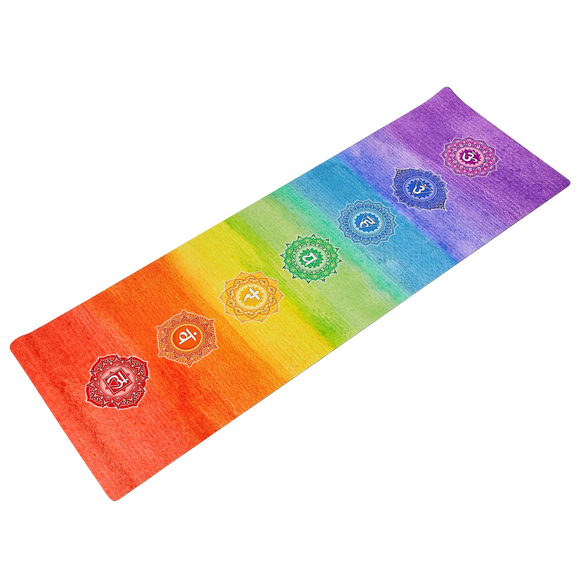 Saltea yoga (piele intoarsa + cauciuc) 183x61x0.3 cm FI-5662 (5731)