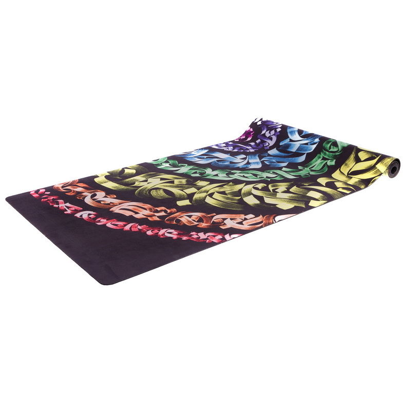 Saltea yoga (piele intoarsa + cauciuc) 183x61x0.3 cm FI-5662 (5731)