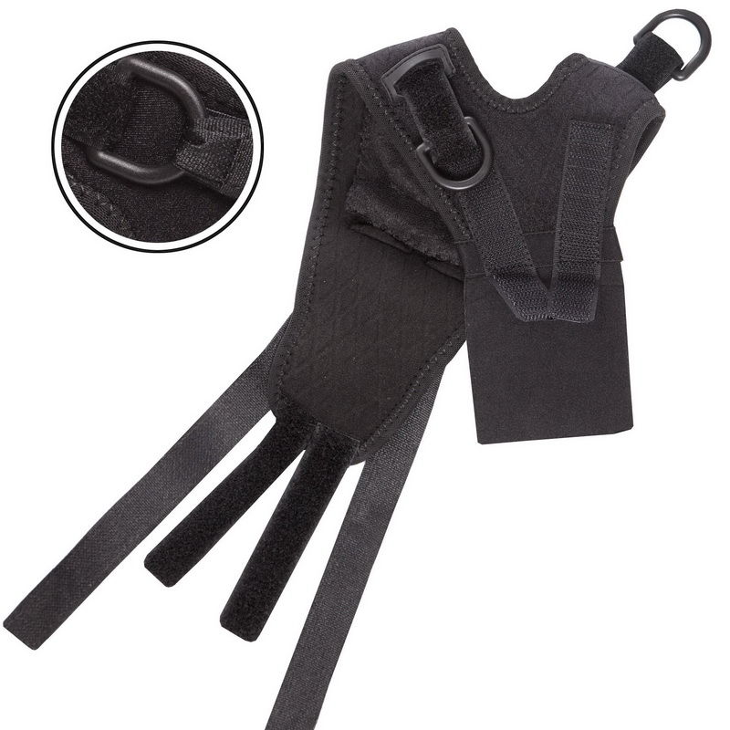 Bandaj fixare pt genunchi (neylon, negru, reglabil) Mute 9082 (3937)