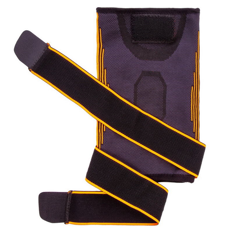Bandaj fixare pt genunchi cu curea elastica si plastina pt fixare M Exceede 719 (3939)