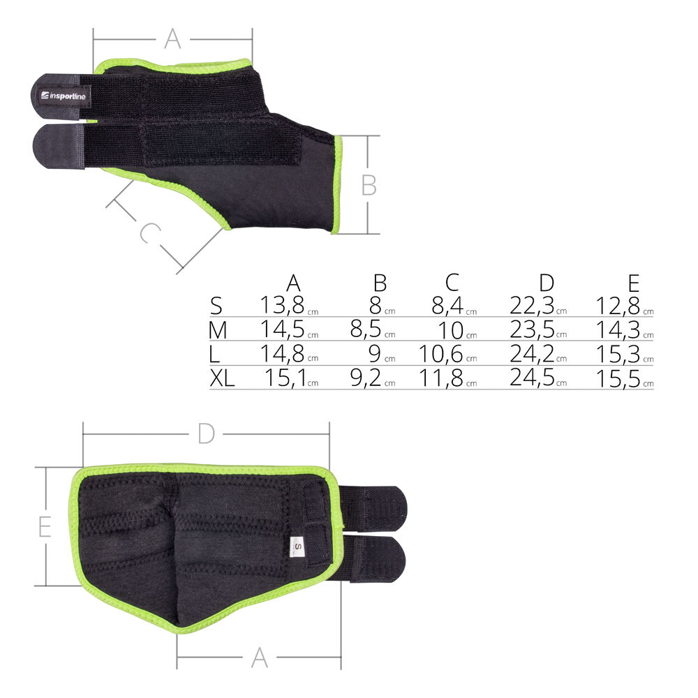 Bandaj magnetic pt glezna S inSPORTline 5617 (7284)