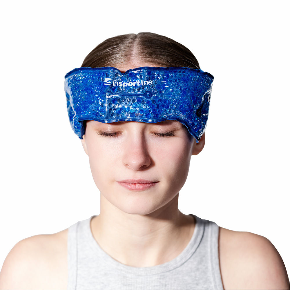 Bandaj pt cap cu gel incalzire / racire inSPORTline Vivofrunto 25703 (10674)